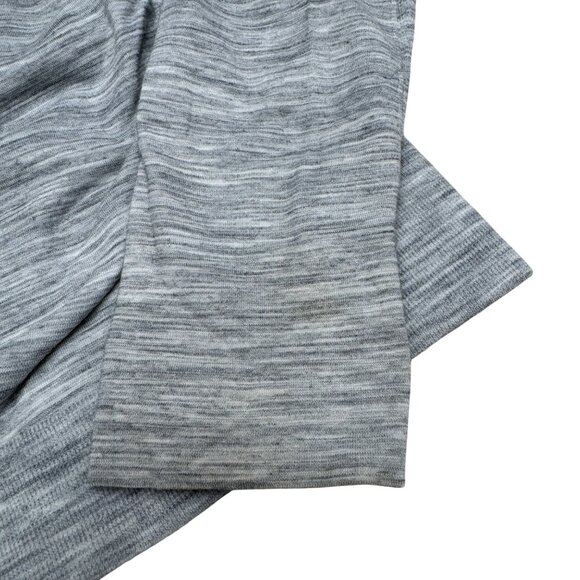 Athleta Womens Heather Gray LS Top Athletic Casual, Size S - Picture 3 of 9